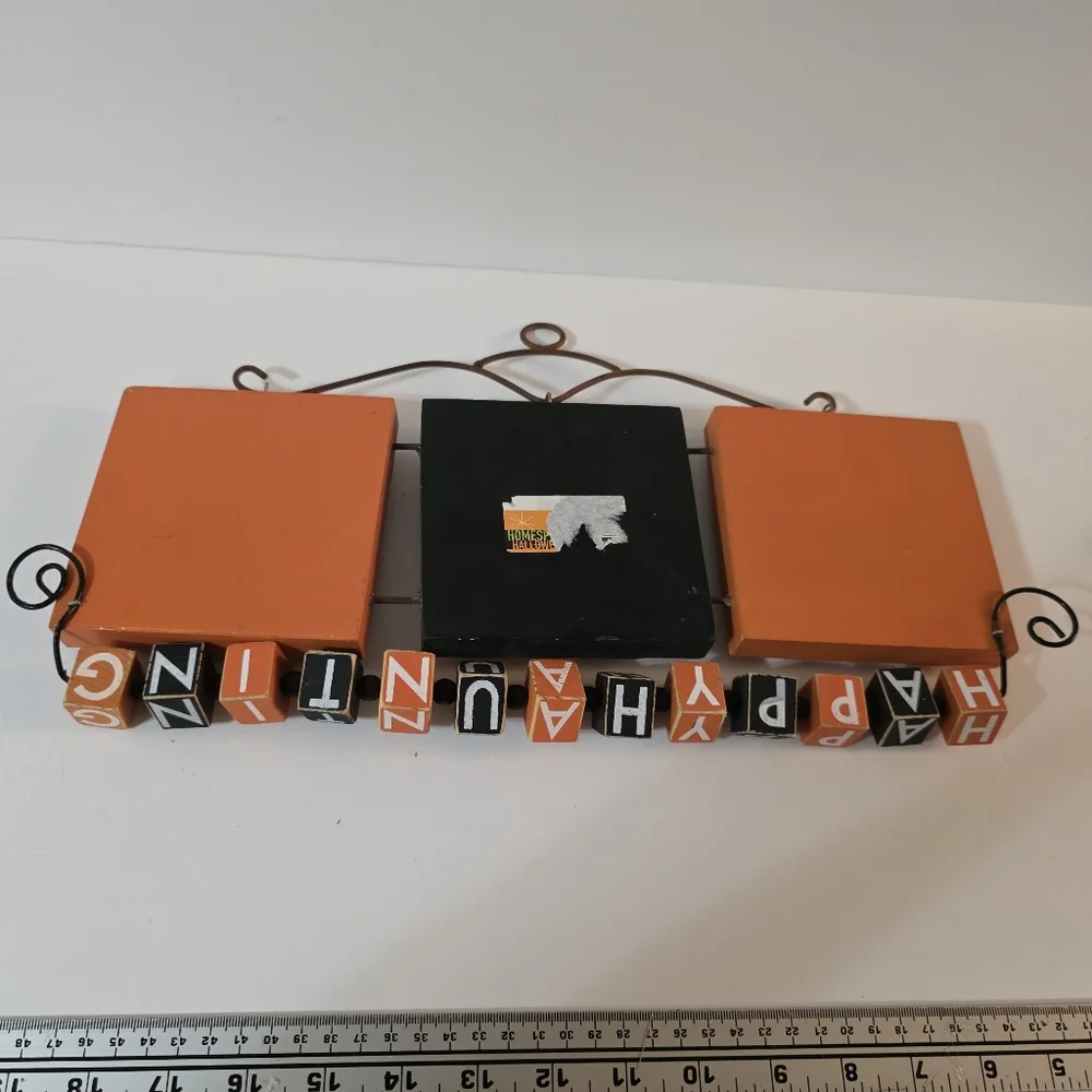 Halloween themed wall